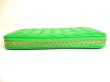 Photo6: BOTTEGA VENETA Intrecciato Green Leather Round Zip Wallet Purse #9747