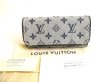 Photo1: LOUIS VUITTON Monogram Mini Blue Canvas Multicles 4 Pics Key Cases #9753