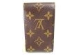 Photo2: LOUIS VUITTON Monogram Leather Brown Cigarette Cases #9755