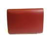 Photo2: Cartier Must de Cartier Bordeaux Leather Bifold Wallet Purse #9764