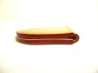 Photo3: LOUIS VUITTON Brown Leather Magnetic Money Clip Bill Clip #9766