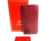 Photo1: Cartier Must de Cartier Bordeaux Leather Bifold Long Wallet #9769