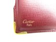 Photo10: Cartier Must de Cartier Bordeaux Leather Bifold Long Wallet #9769