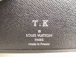 Photo10: LOUIS VUITTON Taiga Ardoise Black Leather Bifold Wallet #9770