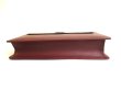 Photo5: Cartier Bordeaux Leather Must de Cartier B5 Document Case Clutch Bag #9780