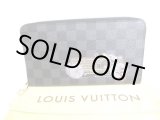 Photo: LOUIS VUITTON Damier Graphite Leather Zippey Organizer Round Zip Wallet #9791