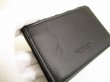 Photo8: BOTTEGA VENETA Intrecciato Black Leather Business Card Holder #9793