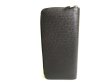 Photo2: LOUIS VUITTON Taiga Black Leather Zippey Wallet Vertical #9799