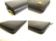 Photo7: GUCCI Marmont GG Black Leather Round Zip Long Wallet #9800