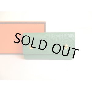 Photo: HERMES Green Serie Graine Couchevel Leather Gold H/W 6 Pics Key Cases #9815