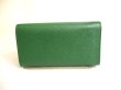 Photo2: HERMES Green Serie Graine Couchevel Leather Gold H/W 6 Pics Key Cases #9815