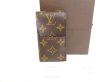 Photo1: LOUIS VUITTON Monogram Leather Brown Cigarette Cases #9821