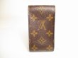 Photo2: LOUIS VUITTON Monogram Leather Brown Cigarette Cases #9821