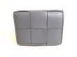 Photo2: BOTTEGA VENETA Cassette Gray Leather Trifold Wallet Compact Wallet #9827