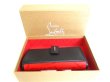 Photo12: Christian Louboutin Paloma Black Red Leather Bifold Long Wallet #9835