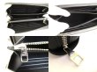 Photo9: LOUIS VUITTON Taiga Black Leather Zippey XL Wallet Clutch Bag #9837