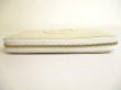 Photo6: GUCCI Soho Pearl White Leather Round Zip Long Wallet Purse #9840