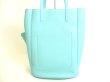 Photo2: TIFFANY＆CO. Blue Leather Tote Bag Hand Bag w/Pouch #9843