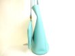 Photo3: TIFFANY＆CO. Blue Leather Tote Bag Hand Bag w/Pouch #9843