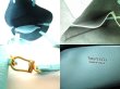 Photo8: TIFFANY＆CO. Blue Leather Tote Bag Hand Bag w/Pouch #9843