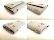 Photo7: Jimmy Choo Silver Metal Stars Gray Leather 6 Pics Key Case NEPTUNE #9846