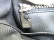 Photo9: LOUIS VUITTON Taiga Leather Ardoise Black Crossbody Bag Loman PM #9848