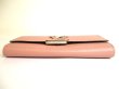 Photo5: LOUIS VUITTON Rose Pink Tourillon Leather Capucines Wallet #9854