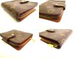 Photo7: LOUIS VUITTON Monogram Brown Leather Bifold Wallet Compact Zippe #9860