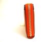 Photo3: GUCCI GG Matelasse Orange Leather Zip Around Wallet #9867