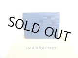 Photo: LOUIS VUITTON Epi Blue Leather Coin Purse #9868