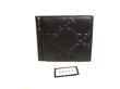 Photo1: GUCCI GG Embossed Black Leather Bifold Bill Wallet Purse #9873