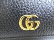 Photo10: GUCCI Marmont G Black Leather Continental Wallet Flap Long Wallet #9875