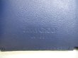 Photo10: Jimmy Choo Metal Stars Navy Blue Leather Trifold Wallet Compact Wallet #9891