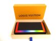 Photo12: LOUIS VUITTON Taiga Black Rainbow Leather Long Wallet Portefeuille Brazza #9892