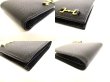 Photo7: GUCCI Horsebit Black Leather Bifold Wallet Compact Wallet #9895