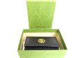 Photo12: GUCCI GG Marmont Black Leather 6 Pics Key Cases #9896