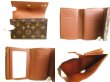 Photo8: LOUIS VUITTON Brown Monogram Bifold Wallet Portefeuille Alexandra #9911