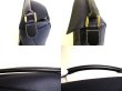 Photo7: LOEWE Midnight Blue Soft Graind Calfskin Hand Bag Purse w/Strap Puzzle bag #9914