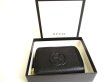 Photo12: GUCCI Soho Interlocking G Black Leather Coin Purse Compact Wallet #9919