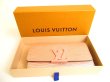 Photo12: LOUIS VUITTON Epi Rose Pink Leather Flap Long Wallet Portefeuille Louise #9921