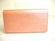 Photo2: LOUIS VUITTON Epi Rose Pink Leather Flap Long Wallet Portefeuille Louise #9921