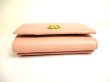 Photo5: GUCCI Double G Marmont Light Pink Leather Trifold Wallet #9926