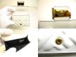 Photo9: FENDI White Leather Baguette Micro Trifold Wallet Compact Wallet #9932