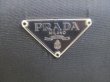 Photo10: PRADA Black Nylon Leather Round Zip Long Wallet #9935