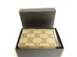 Photo12: GUCCI Brown GG Canvas Cigarette Case Pouch #9943