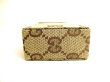 Photo5: GUCCI Brown GG Canvas Cigarette Case Pouch #9943