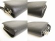 Photo7: LOUIS VUITTON Taiga Ardoise Leather Clutch Bag Document Case Baikal #9945