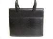 Photo2: Salvatore Ferragamo Vara Black Leather Hand Bag w/Strap #9953