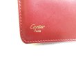 Photo10: Cartier Must de Cartier Bordeaux Leather Bifold Long Wallet #9955