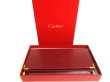 Photo12: Cartier Must de Cartier Bordeaux Leather Bifold Long Wallet #9955